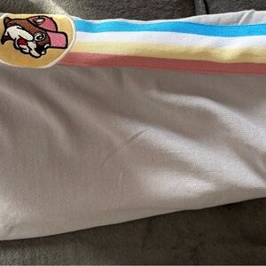 Gray Joggers with Colorful Stripes